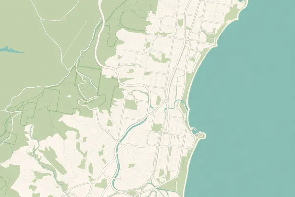 Map of Wollongong service suburbs