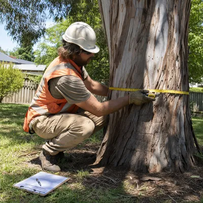 Measuring tree trunk diameter for Wollongong City Council permit